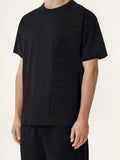 Burberry T-shirt logo in rilievo, foto 1 di 3