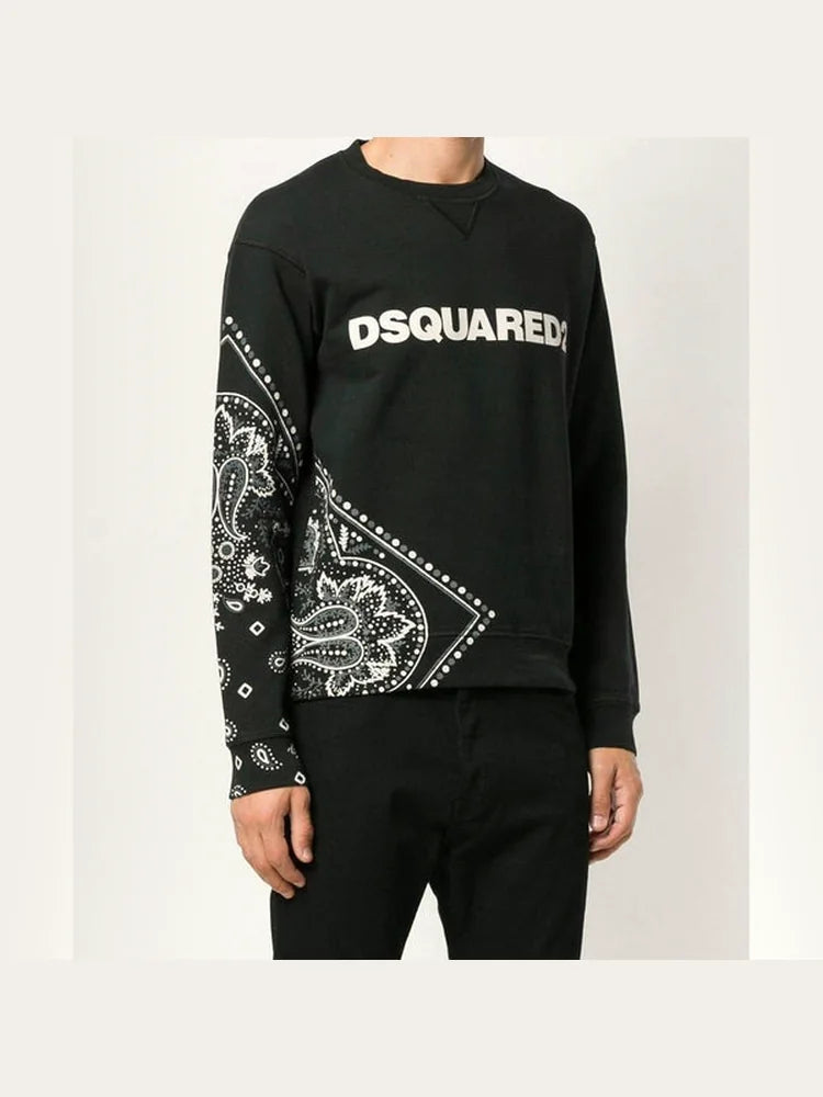 Dsquared2 Felpa girocollo bandana, foto 1 di 4