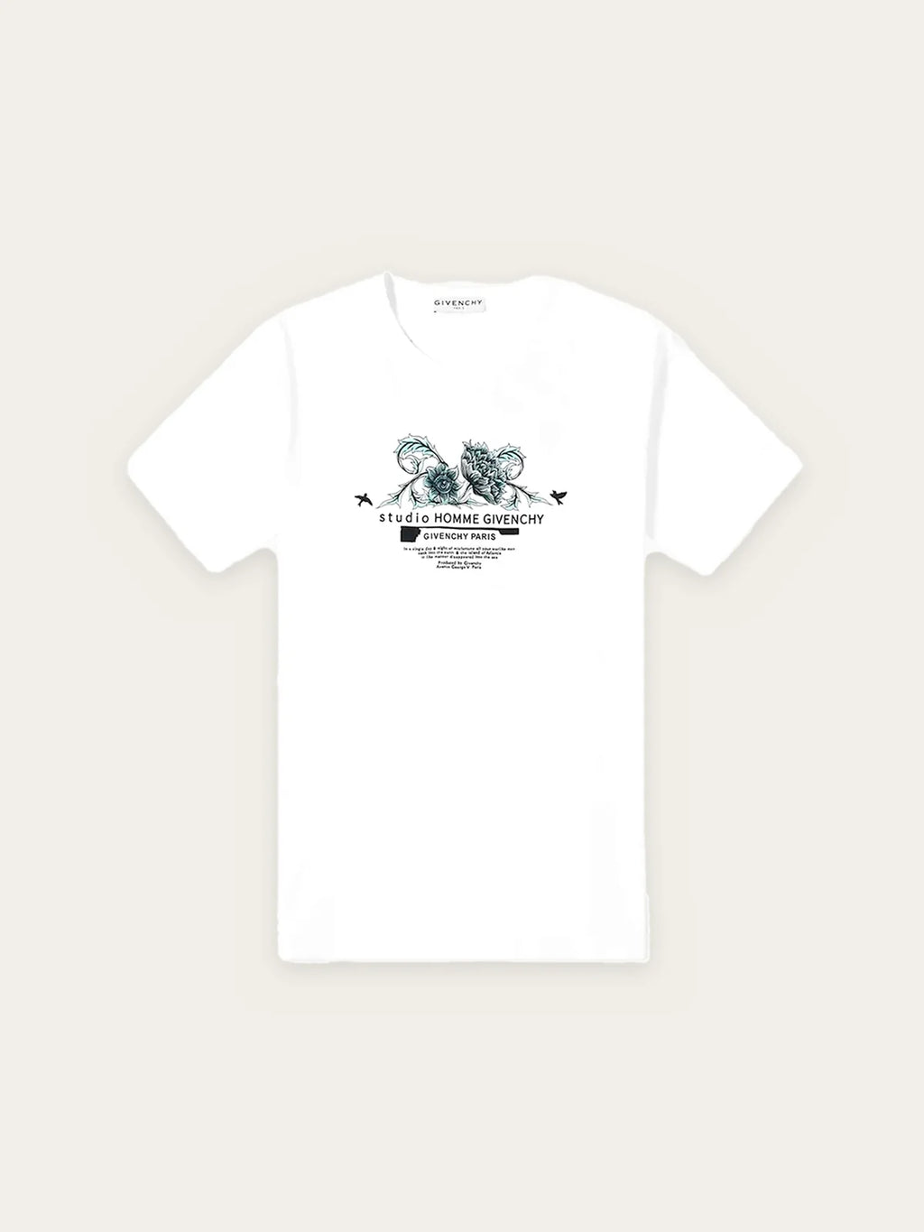 Givenchy T-shirt Studio Homme, davanti