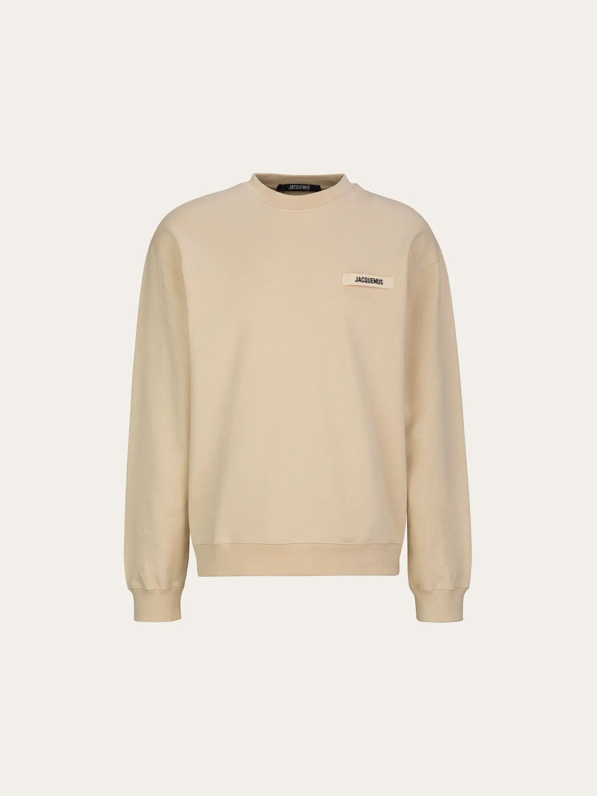Jacquemus Felpa girocollo gros grain, foto 3 di 7
