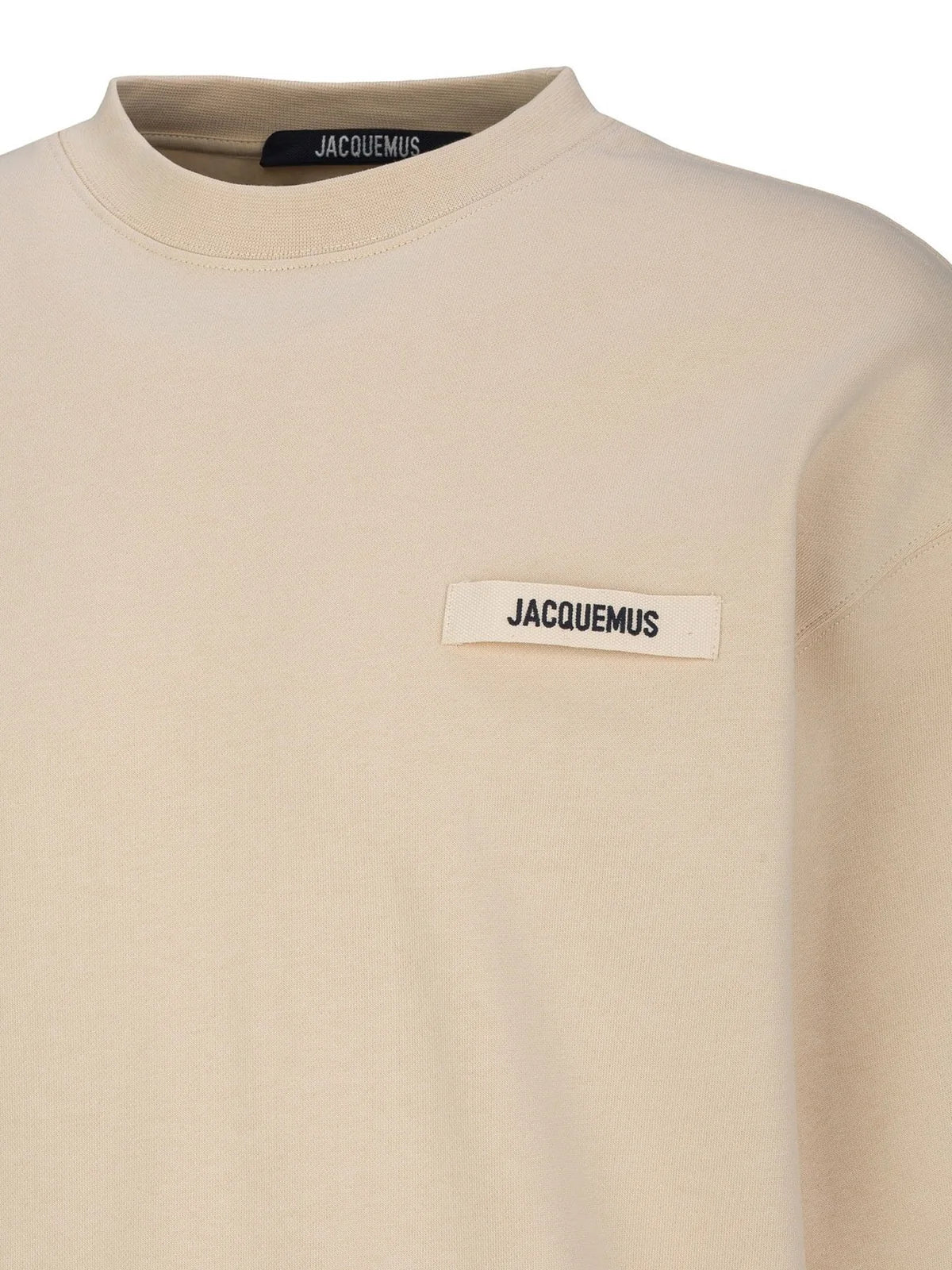 Jacquemus Felpa girocollo gros grain, foto 7 di 7