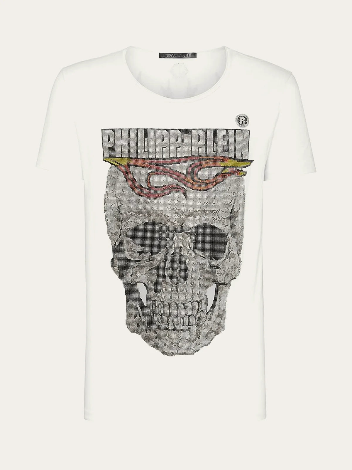 Philipp Plein T-shirt teschio cristalli, foto 1 di 4